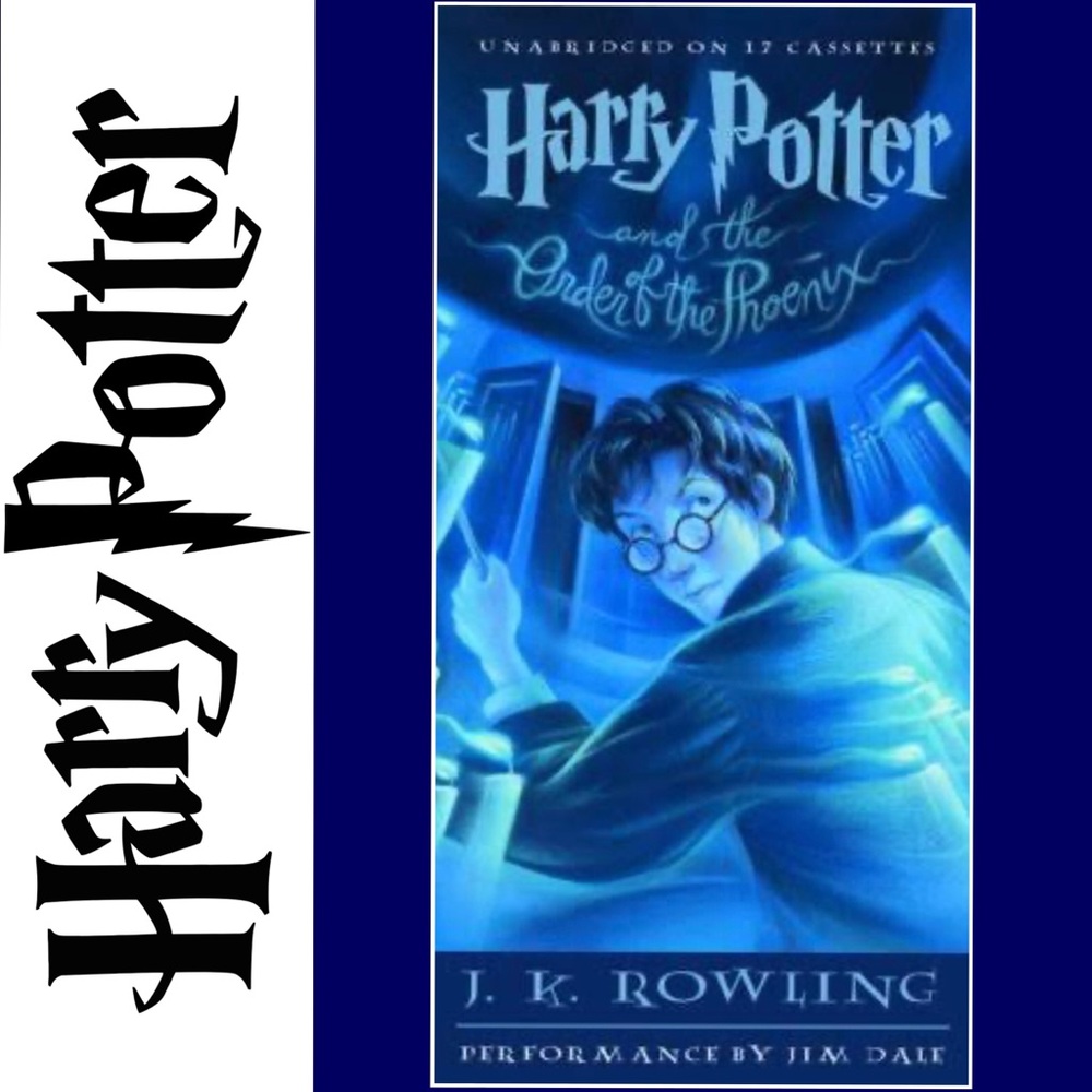 NEW Harry Potter Order of the Phoenix 17-Cassette Tape Set